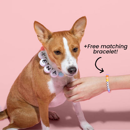 BFF Dog Collar + Free Matching Bracelet!