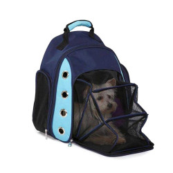 Breathable Pet Carrier Backpack with Fold-able Mesh Windowdog accesories for small dogs