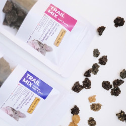 All Natural Dehydrated TRAIL MIX Training Treats Training Bites Healthy Pet Treats for Dogs or Cats